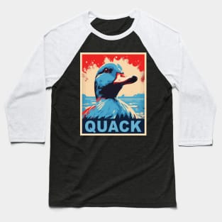 Funny Ducks Geese Meme Men Kids Women Funny Duck Goose Baseball T-Shirt